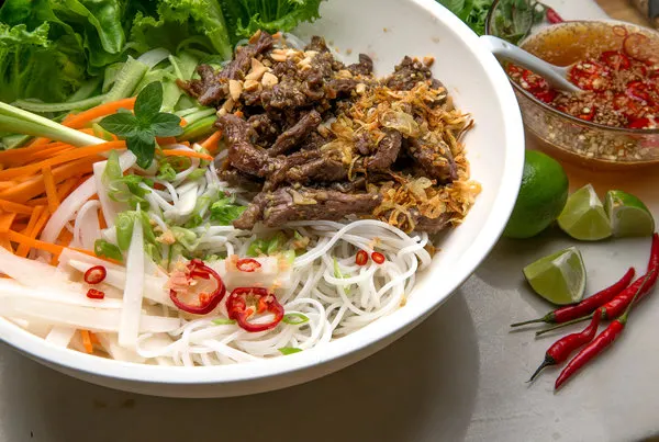 Beef Vermicelli Bowl Beef Vermicelli Bowl