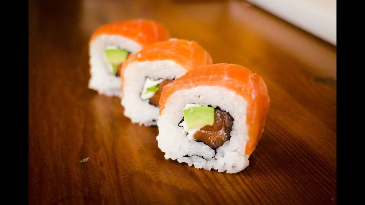 Combo #3 - Salmon Roll, Avocado Roll, and Seaweed Salad - Gluten Free Soy Sauce Combo #3 - Salmon Roll, Avocado Roll, and Seaweed Salad - Gluten Free Soy Sauce