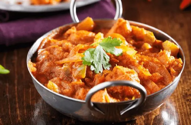 Goa Vegetable Vindaloo with Pulao Rice Goa Vegetable Vindaloo with Pulao Rice