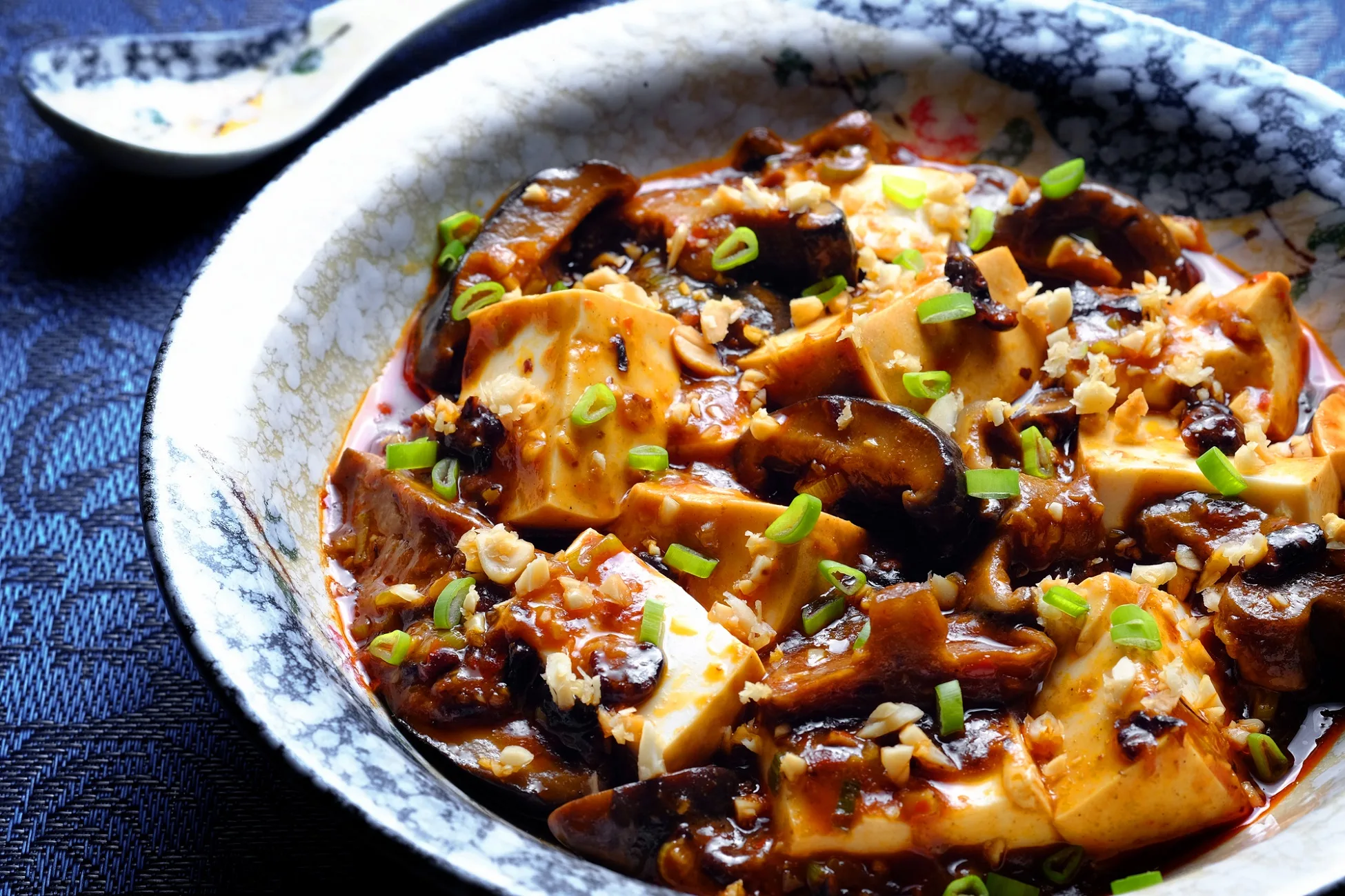 Vegan Mapo Tofu with Jasmine Rice and Baby Bok Choy Vegan Mapo Tofu with Jasmine Rice and Baby Bok Choy