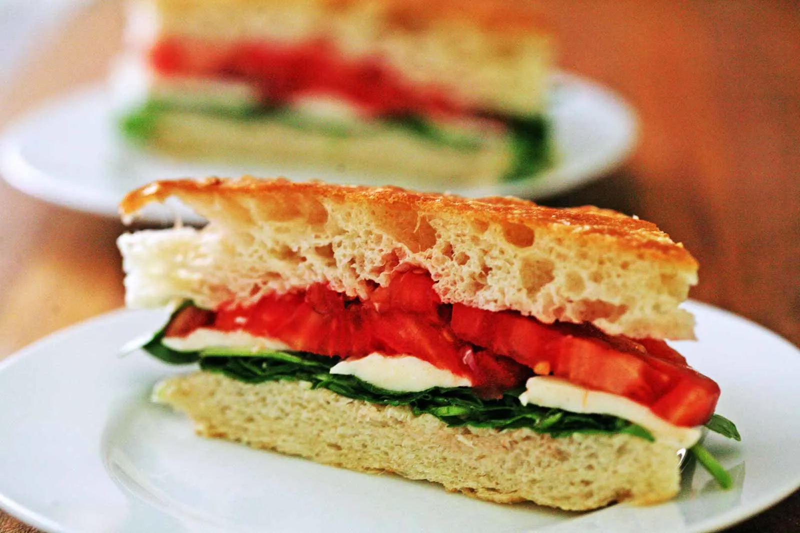 Vegetarian Caprese Sandwich with Chips Vegetarian Caprese Sandwich with Chips