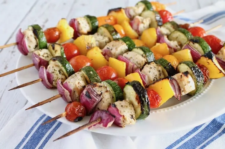 Chicken Kabob Protein Plate