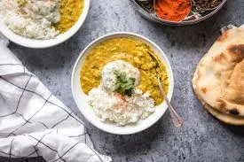 Vegan Dal Tadka and Basmati Rice Vegan Dal Tadka and Basmati Rice
