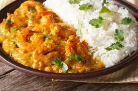 Shrimp Curry & Dal Makhani with Aloo Gobi and Basmati Rice Shrimp Curry & Dal Makhani with Aloo Gobi and Basmati Rice