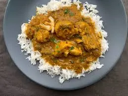 Chicken Tariwala & Dal Tadka with Palak Paneer and Basmati Rice Chicken Tariwala & Dal Tadka with Palak Paneer and Basmati Rice