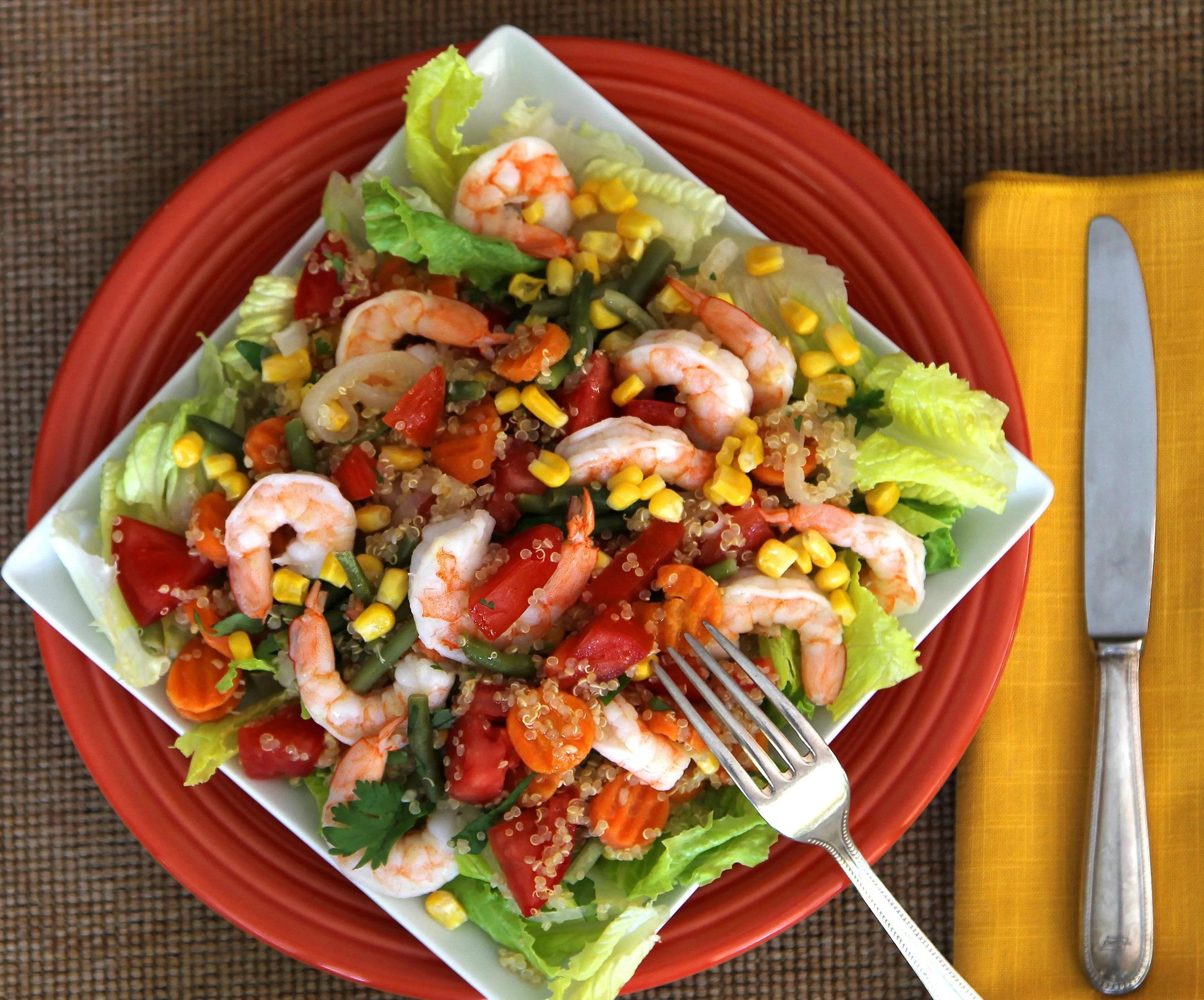 Spiced Shrimp Quinoa Bowl Spiced Shrimp Quinoa Bowl