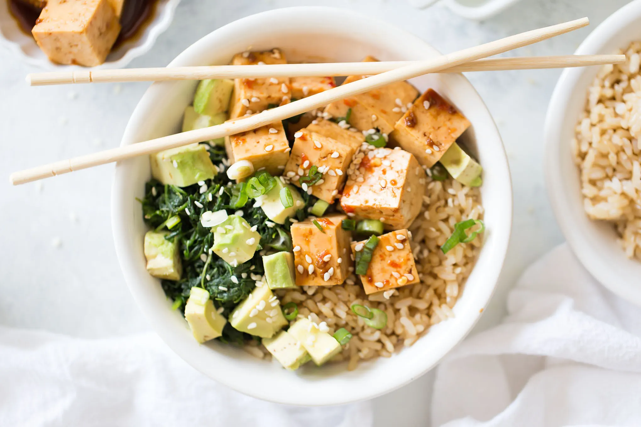 Tofu Poke Bowl Tofu Poke Bowl