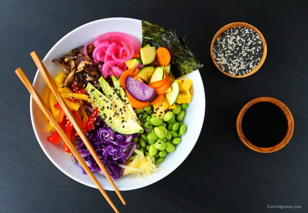 Vegan Poke Bowl Vegan Poke Bowl