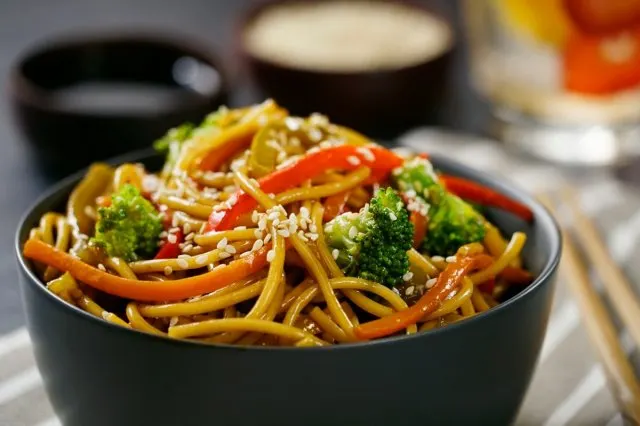 Yaki Soba with Vegetables Yaki Soba with Vegetables