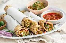 Chana Masala Kati Roll Chana Masala Kati Roll
