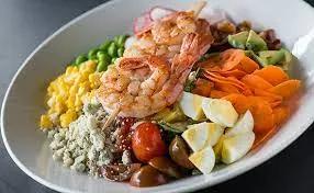 SSB House Salad with Grilled Shrimp
