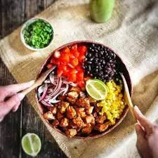 Southwest Salad with Grilled Tofu