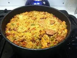 House Braised Bacon and Tasso Jambalaya