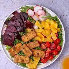 Vegan SSB House Salad with Grilled Tofu