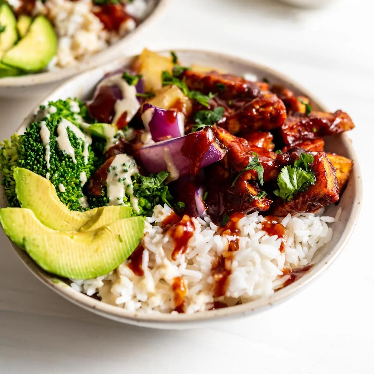 Vegan Tofu Hawker Bowl Vegan Tofu Hawker Bowl