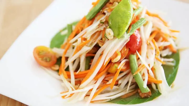 Individually Packaged: Vegan Green Papaya Salad Individually Packaged: Vegan Green Papaya Salad