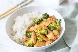 Allergen-Free Grilled Chicken with Jasmine Rice and Broccoli Allergen-Free Grilled Chicken with Jasmine Rice and Broccoli