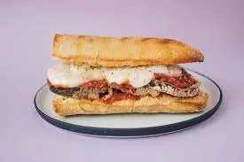 Eggplant Parmigiano Hero Eggplant Parmigiano Hero