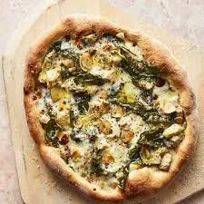 1 Slices Angie Pizza with a Side Garden Salad 1 Slices Angie Pizza with a Side Garden Salad