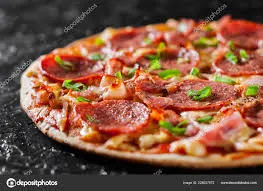 1 Slice Layla Pizza with a Side Garden Salad 1 Slice Layla Pizza with a Side Garden Salad