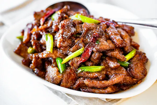 Mongolian Beef with White Rice