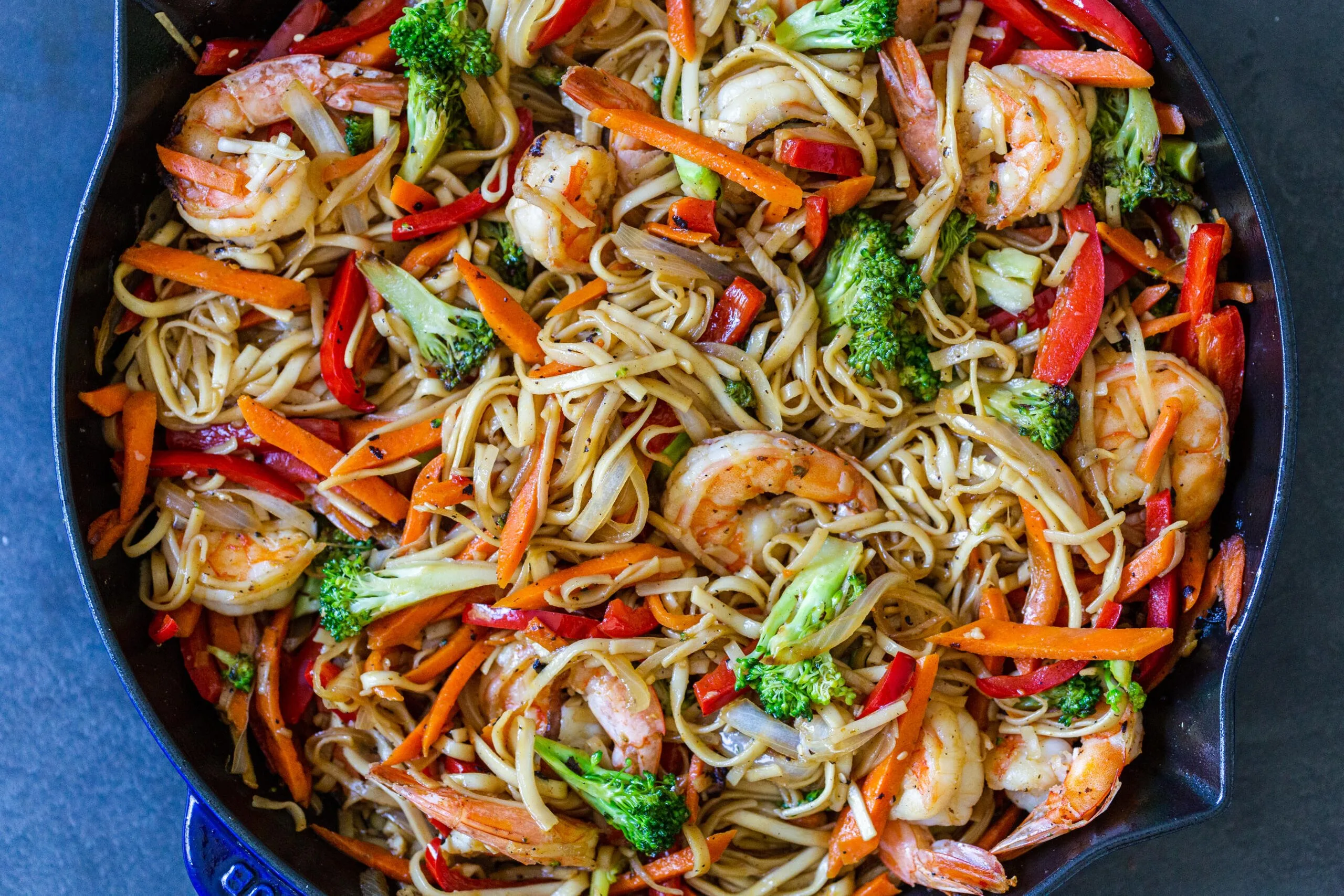 Baby Shrimp Lo Mein