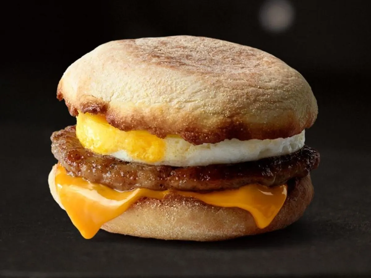 Sausage Muffin Sandwich Sausage Muffin Sandwich