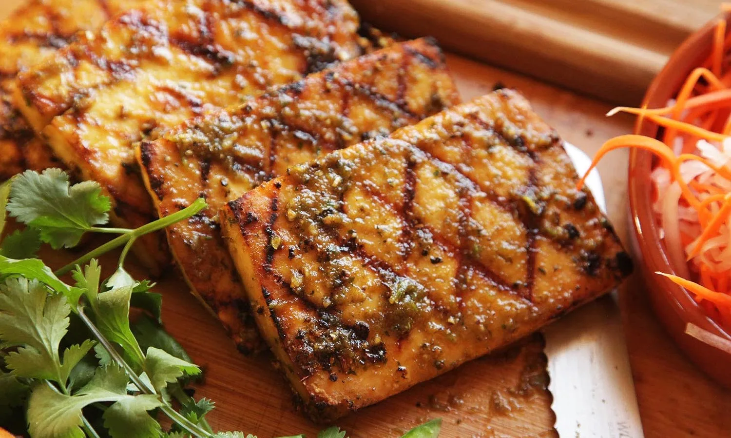 Grilled Jerk Spiced Tofu Grilled Jerk Spiced Tofu