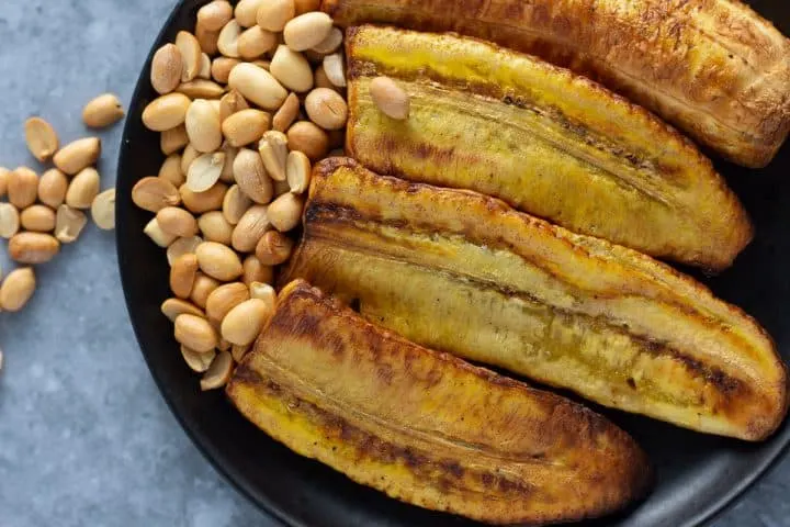 Roasted Plantains Roasted Plantains