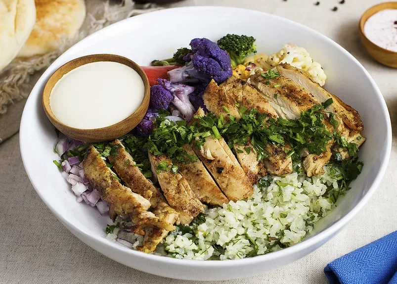 Keto Greek Chicken Bowl Keto Greek Chicken Bowl
