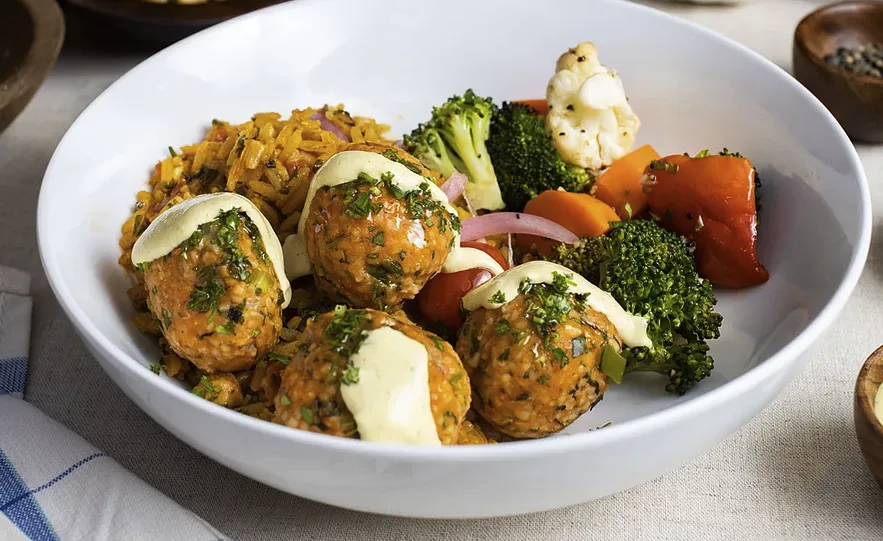 Falafel Rice Bowl Falafel Rice Bowl