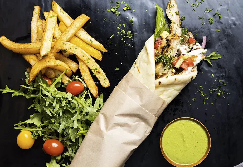 Chicken Shawarma Wrap Chicken Shawarma Wrap