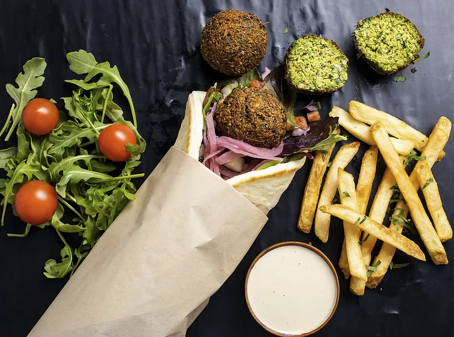 Falafel Wrap Falafel Wrap