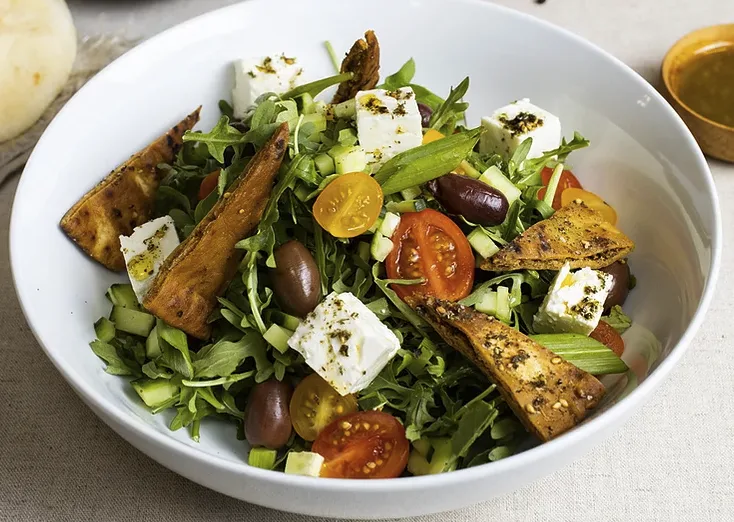 Keto Cluck Fattoush Salad Keto Cluck Fattoush Salad