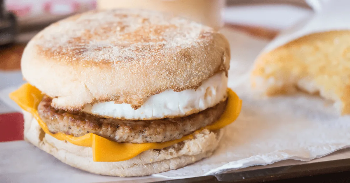 Dairy Free Vegetarian Muffin Sandwich Dairy Free Vegetarian Muffin Sandwich