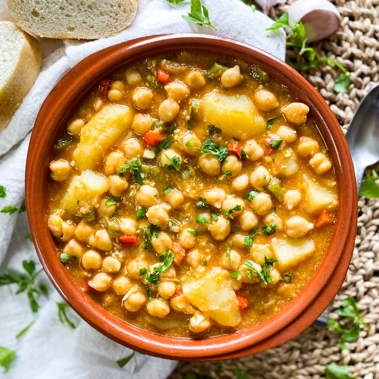 Garbanzo Vegetable Soup Garbanzo Vegetable Soup