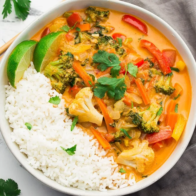 Vegan Red Thai Curry