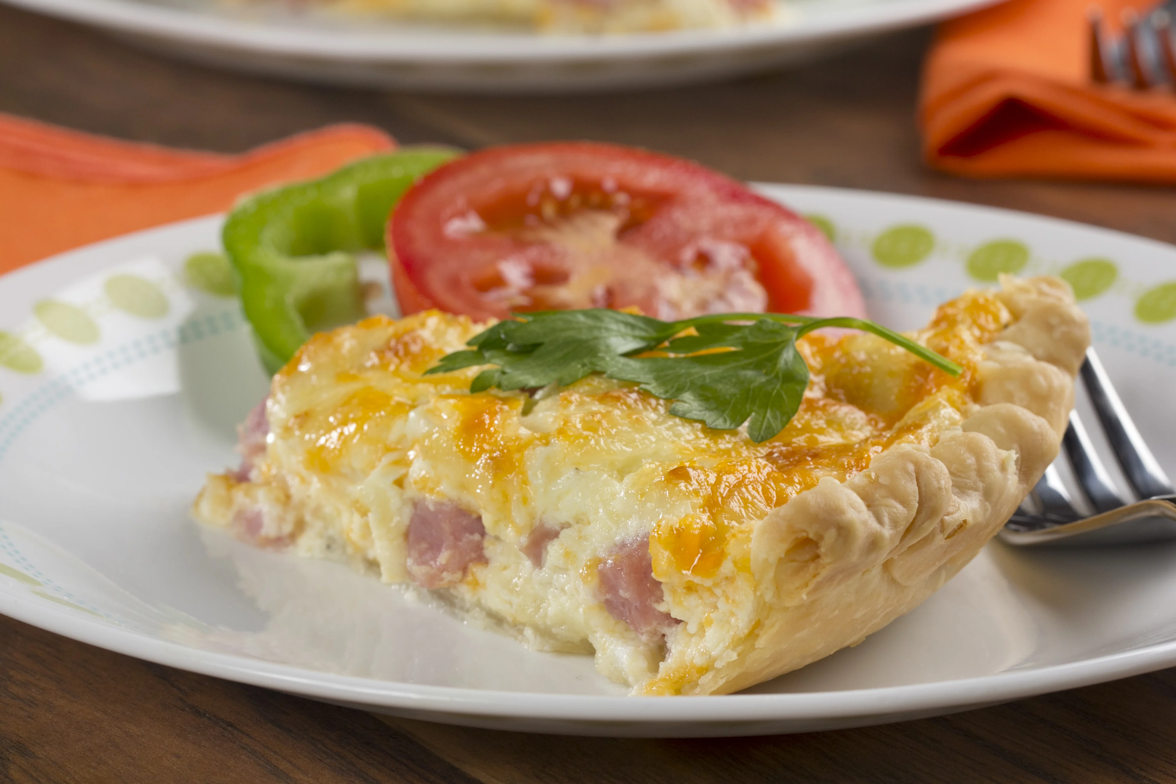 Ham and Cheese Quiche Ham and Cheese Quiche