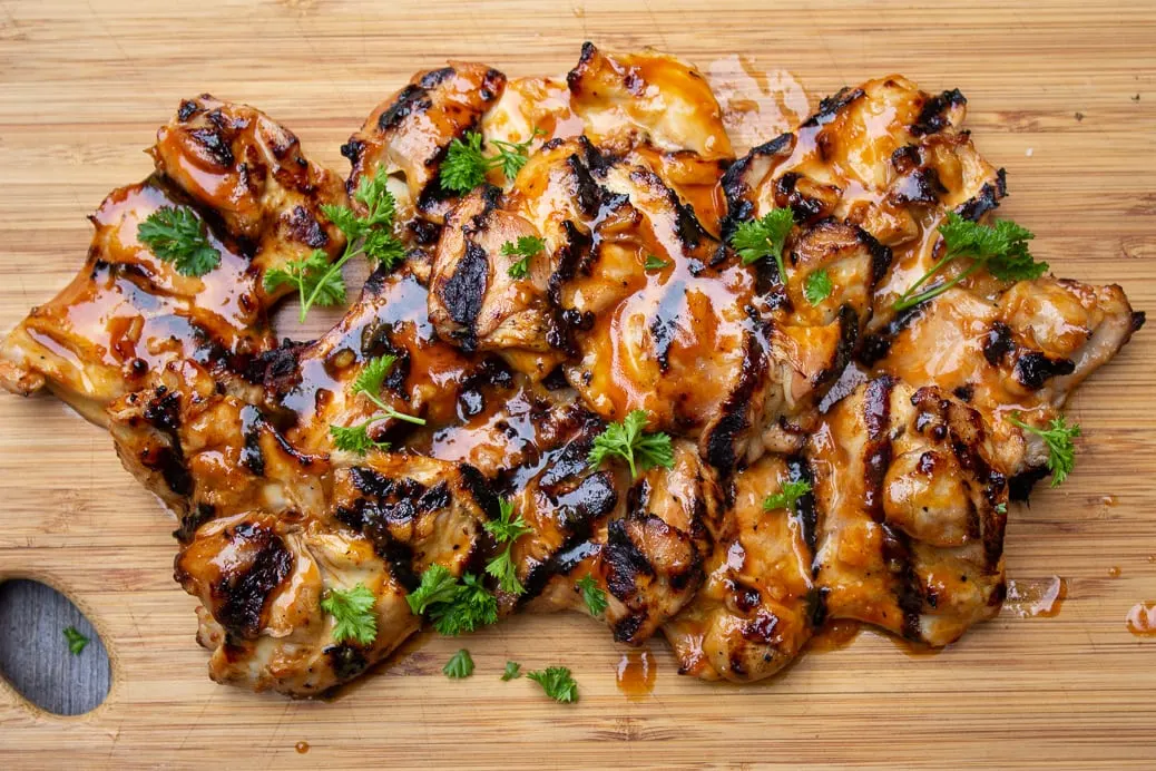 BBQ Chicken Thighs BBQ Chicken Thighs