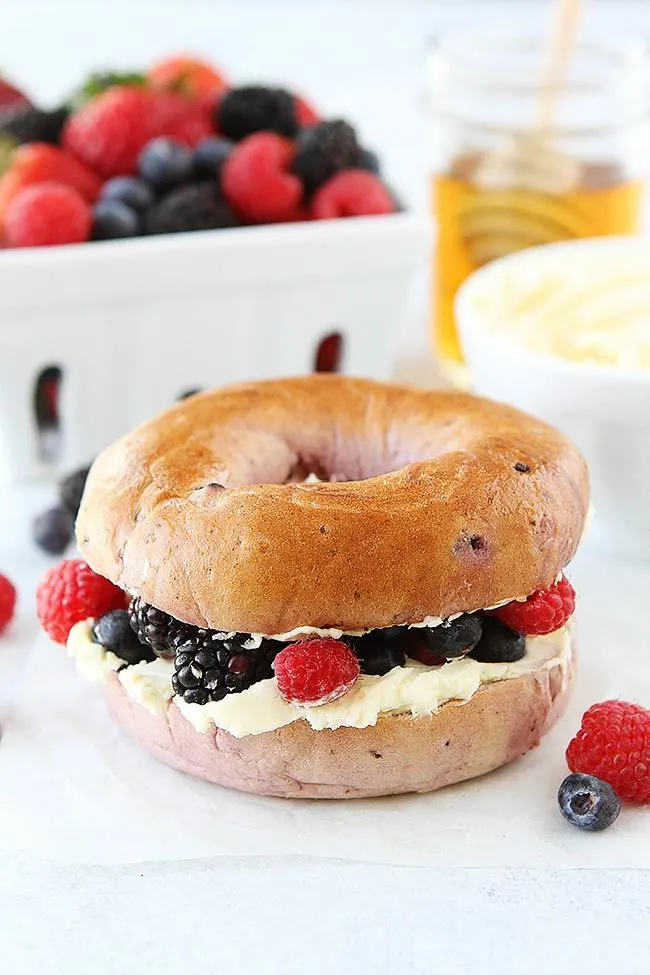 Blueberry Bagel Box