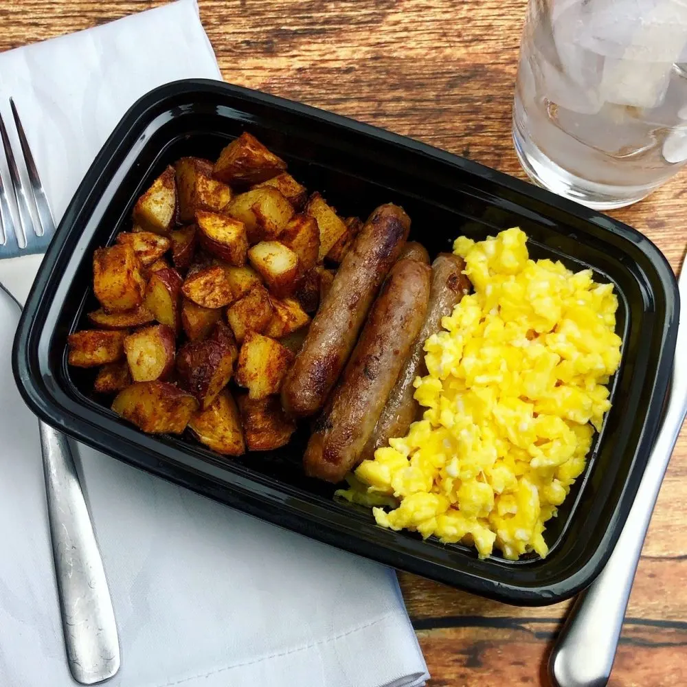 Hot Breakfast Box (Sausage)