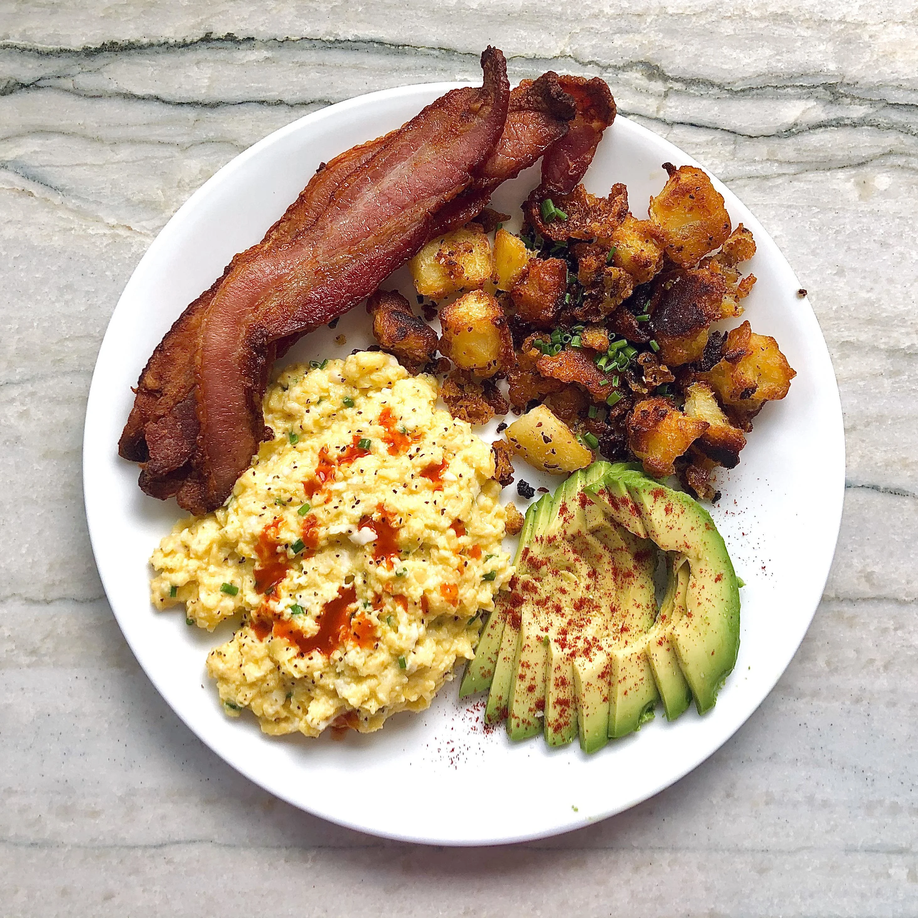 Hot Breakfast Box (Applewood Smoked Bacon)