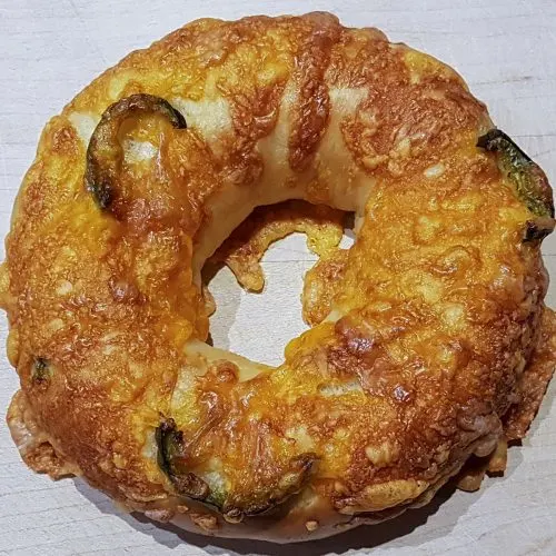 Individually Packaged: Jalapeño bagels Individually Packaged: Jalapeño bagels