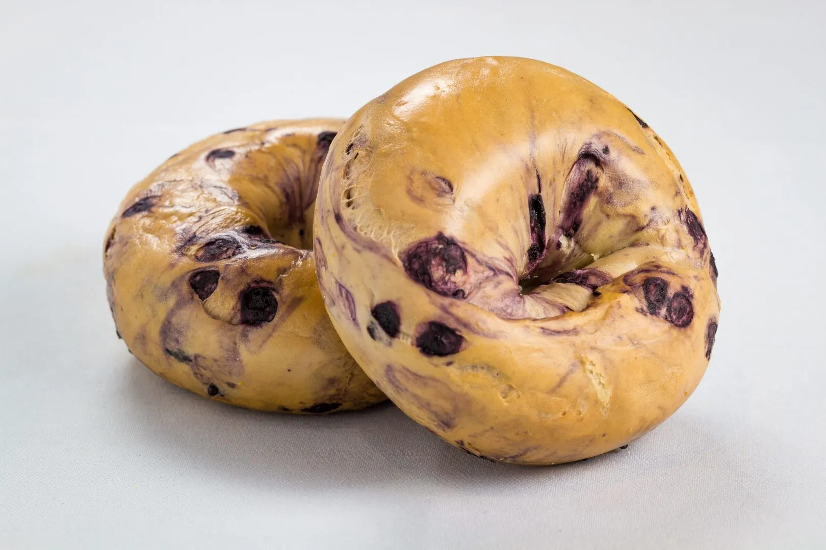 Individually Packaged: Blueberry bagels Individually Packaged: Blueberry bagels