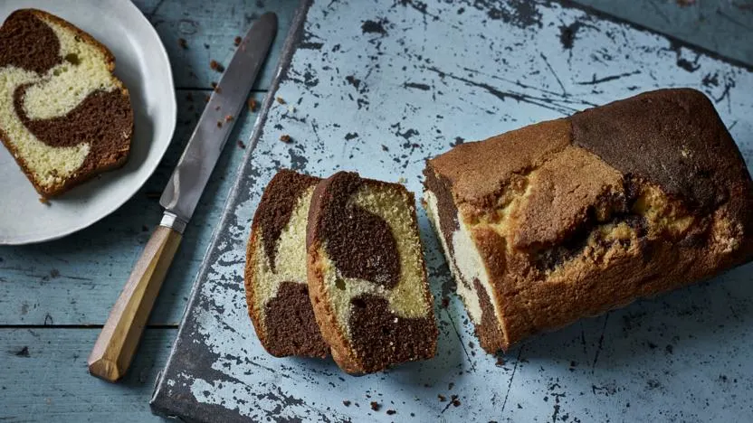 Individually Packaged: Marble Tea Bread Individually Packaged: Marble Tea Bread