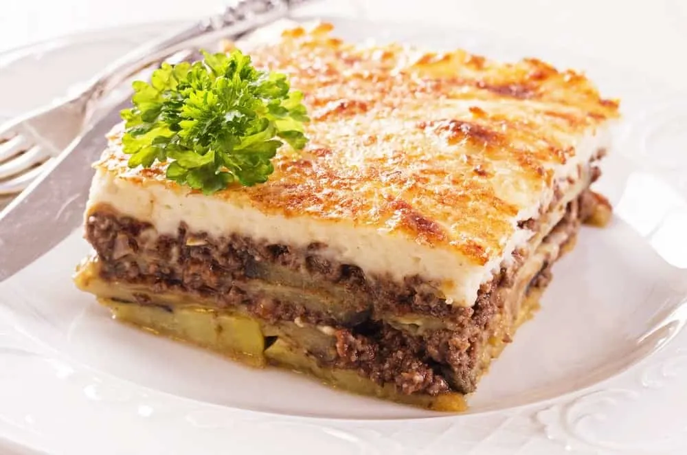 Beef Moussaka Boxed Meal Beef Moussaka Boxed Meal