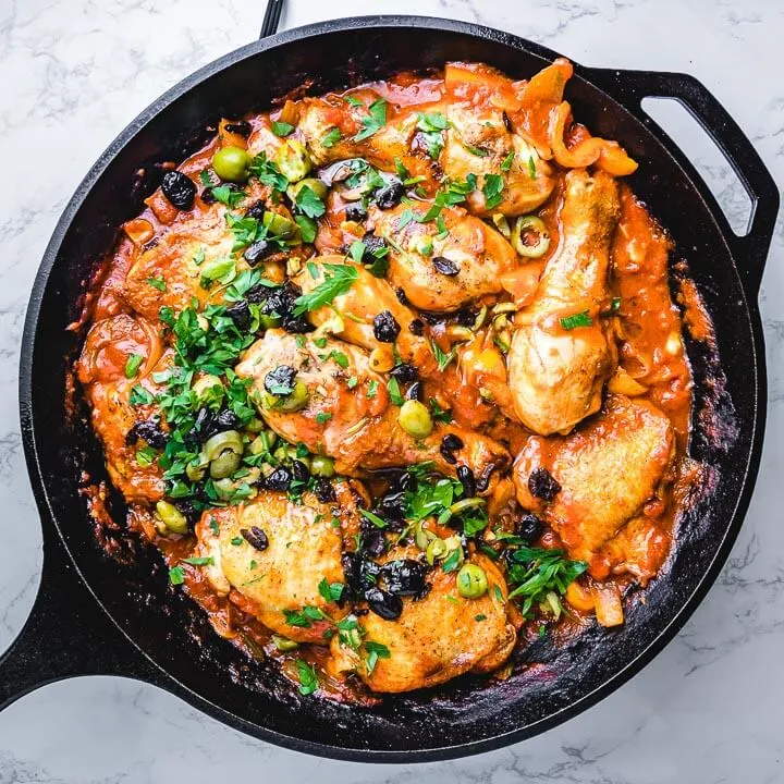 Braised Chicken Cacciatore with Roasted Rosemary Potatoes and Root Vegetables Braised Chicken Cacciatore with Roasted Rosemary Potatoes and Root Vegetables