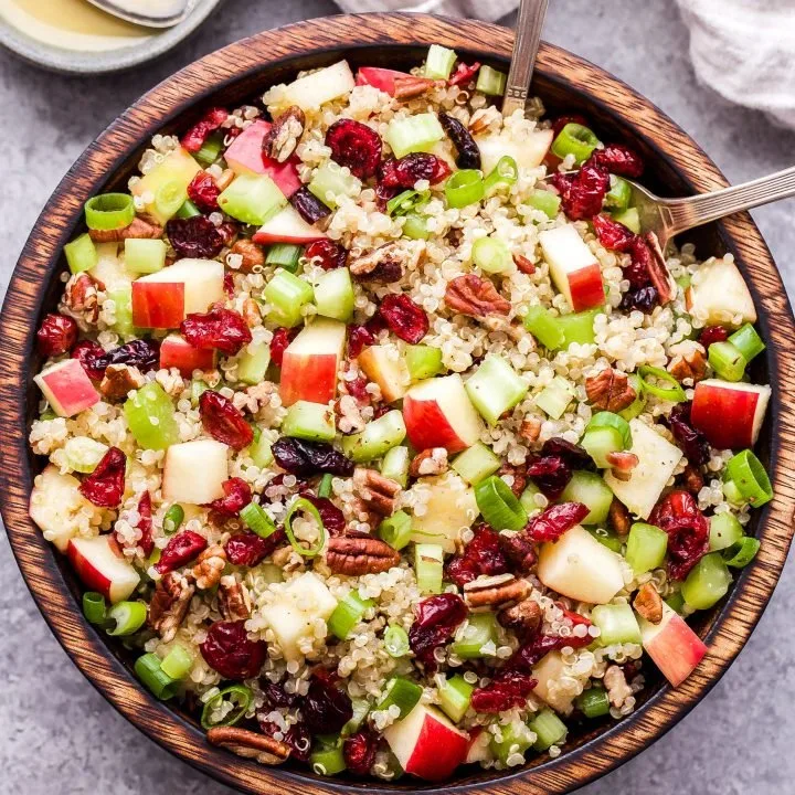 Quinoa with Vegetables and Dried Cranberries Quinoa with Vegetables and Dried Cranberries