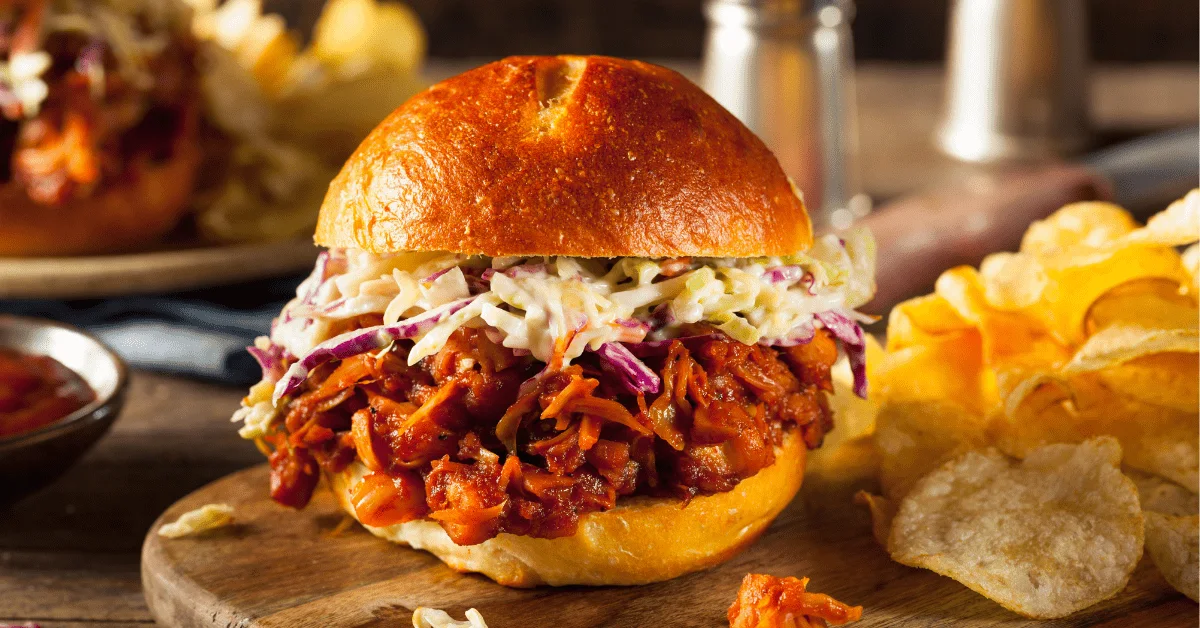 Vegetarian Duroc Sandwich with Ginger Apple Slaw, Avocado, and Pear Sambal Vegetarian Duroc Sandwich with Ginger Apple Slaw, Avocado, and Pear Sambal