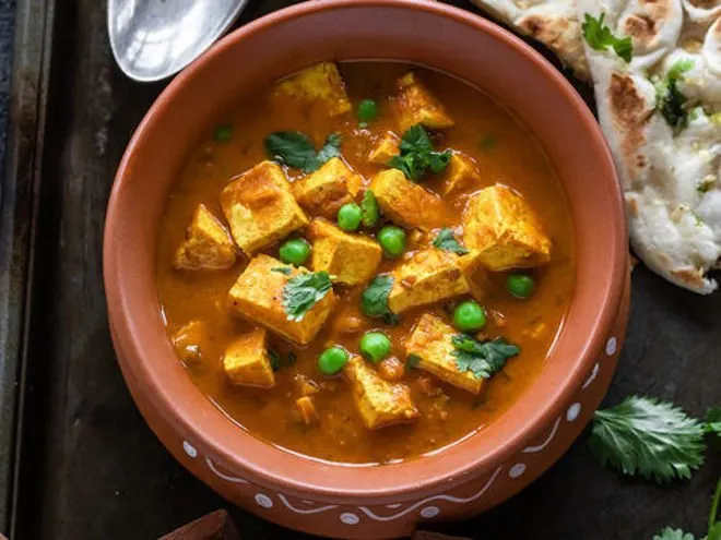 Vegan Tofu Peas Curry